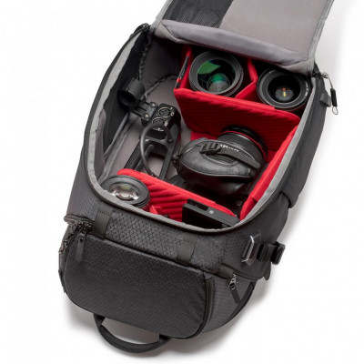 Mochila Manfrotto Multiloader Leve PRO Tamanho M para Câmeras DSLR/Filmadora MB PL2-BP-ML-M
